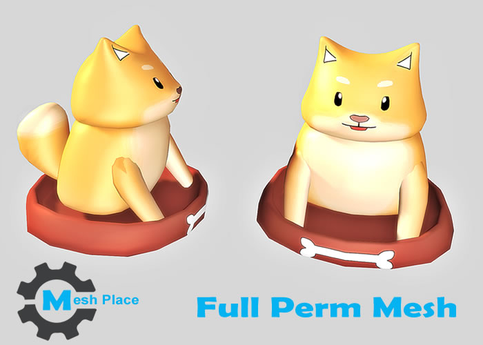 Mesh Place - Dog Toy - Full Perm Mesh