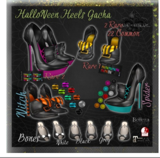 *OA-MEO*  WitchHeels - Maitreya RARE 1 [BOX]