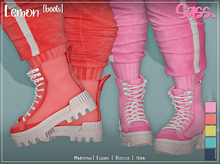 sass [lemon boots] L$99 SPECIAL PRICE