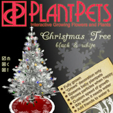 PlantPet Seed [Christmas Tree *Black and White*] *common*