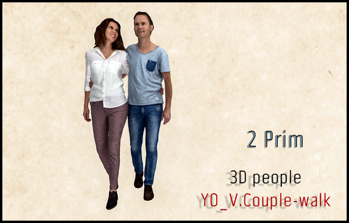 MESH PEOPLE - YO_V.Couple-walk