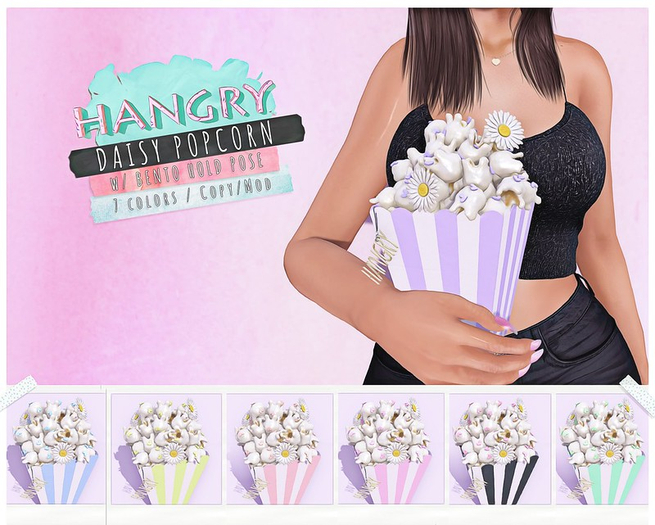 Hangry - Daisy Popcorn - FATPACK