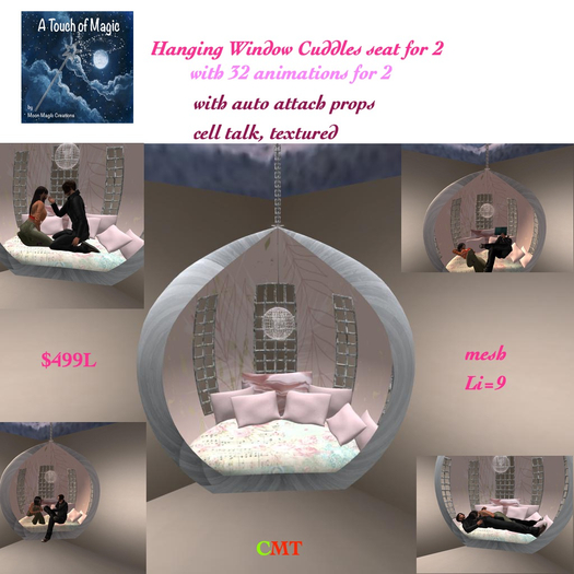 Hanging Window cuddles seat for 2-Box
