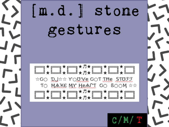 /Heart Go Boom. By [m.d.] stone gestures