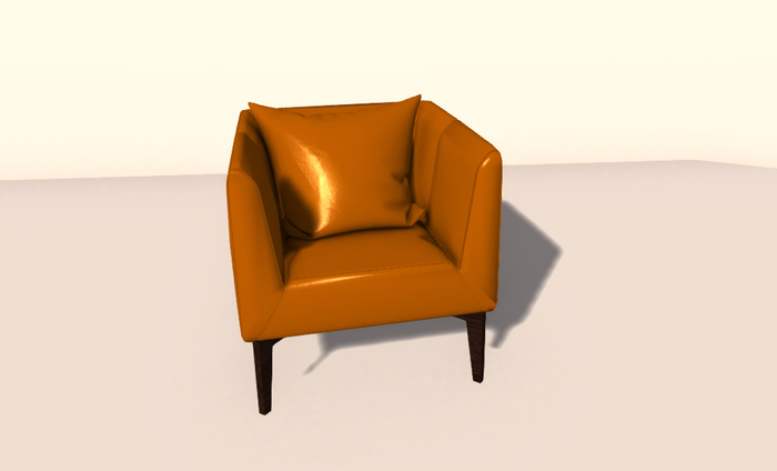 *CRAnQ* Modern Leather lounge Chair M2 [Full Perm]