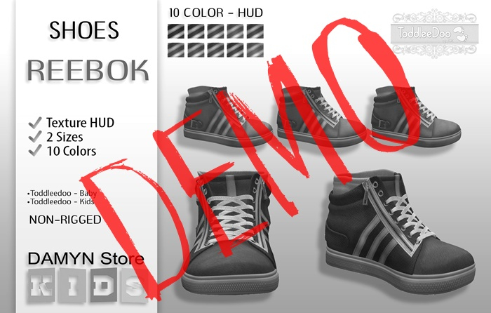::Damyn Store:: DEMO~Toddleedoo~Reebok Shoes