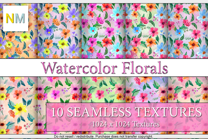 Watercolor Florals