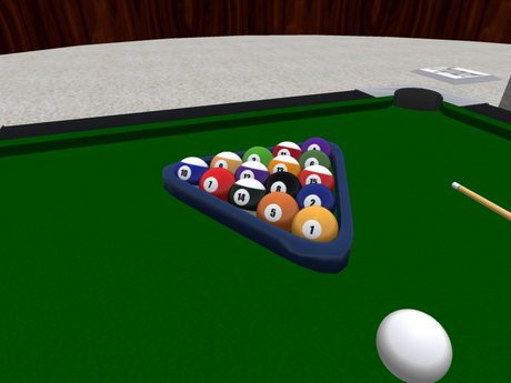 Second Life Marketplace - TM Pool Table with Accessories - Props