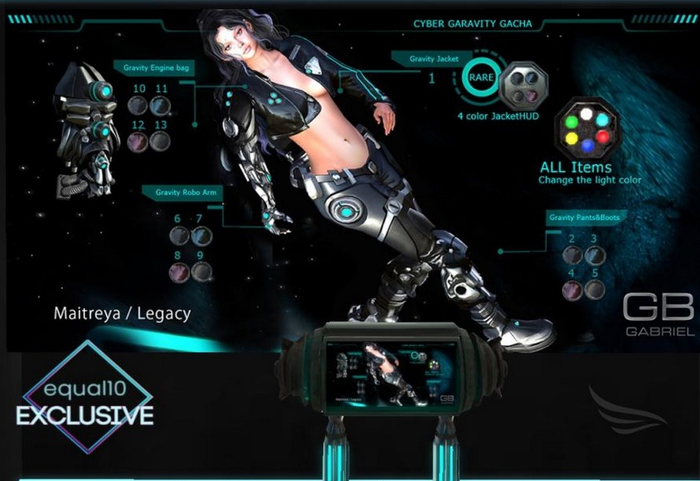 7.::GB:: Gravity Robo Arm / (F) Night Blue  