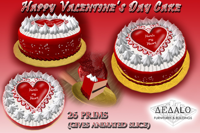 Happy Valentine's Day Cake