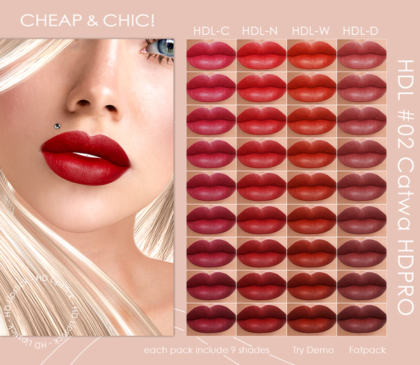 Cheap & Chic! HDL-W #02 [Catwa HDPro]