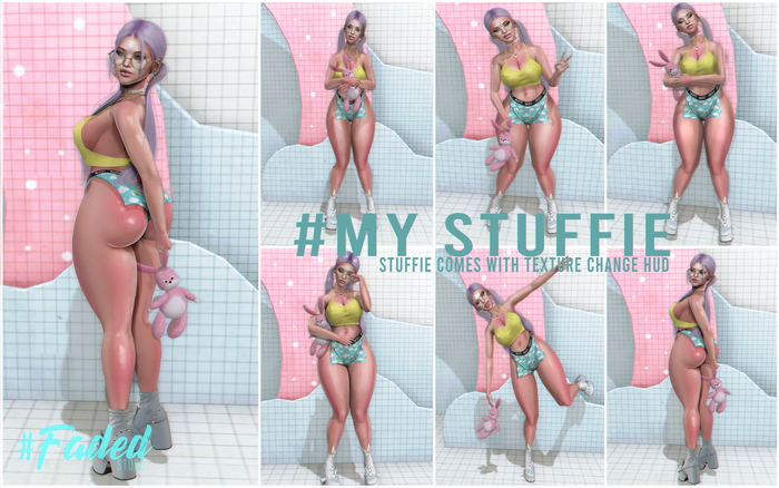 #Faded // My Stuffie Poses (boxed)