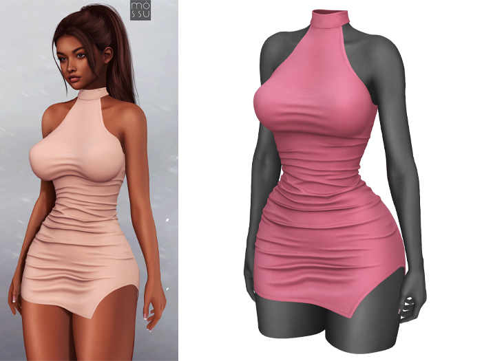 Mossu - Julia Dress - Rose 