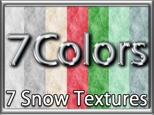 Zoy Texture [ Snow 11 ] Seamless - 7 Colors