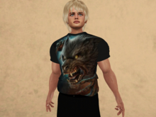  Werewolf-Men's Mesh Shirt