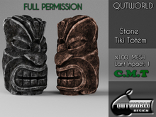 .::QUTWORLD Stone Tiki Totem::.FP 