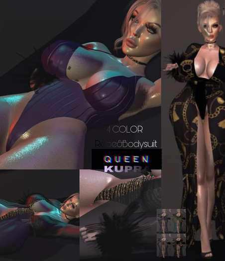 KUPRA BODYSUIT& ROBE