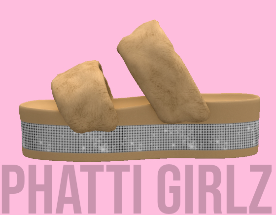 :PG: Fluffly Slides Nude