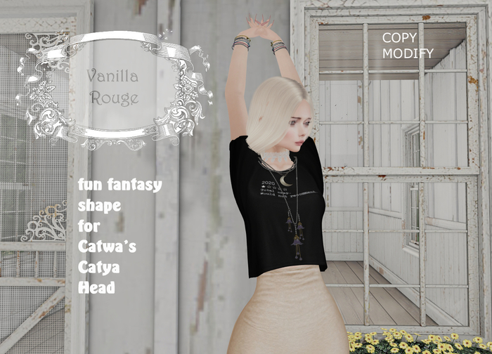 Curvy Bottom, Small Top Fun Doll Fantasy Shape for Catya Head
