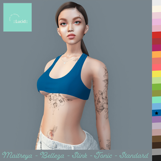 ::Lucid:: Barely There Knit Tank - Sailor  (Boxed)