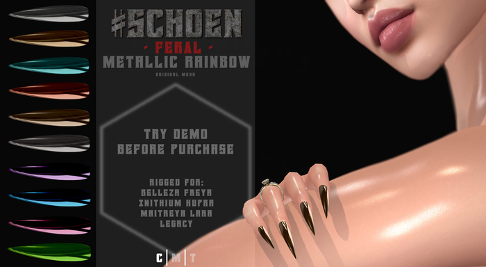 #SCHOEN - Feral - Metallic Rainbow