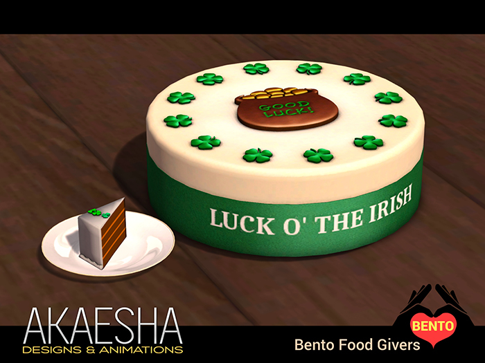 [Akaesha Catering] Shamrock Cake Giver - St Patricks Day Good Luck