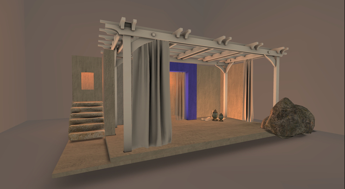 BACKDROP+: Greek Pergola