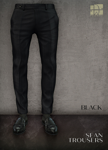 [Deadwool] Sean trousers - black