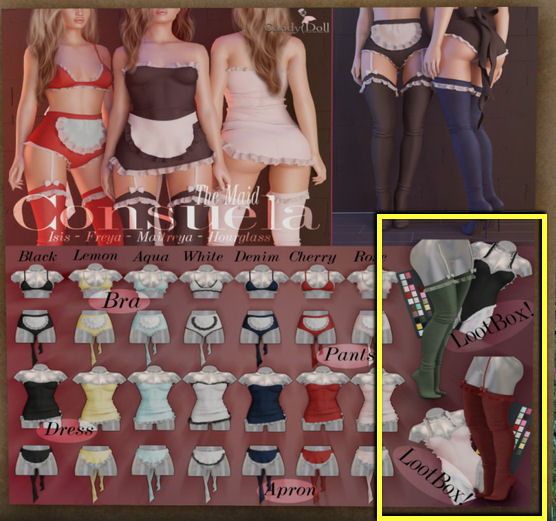 _CandyDoll_ Lynn Boots Maitreya - RARE - LootBox