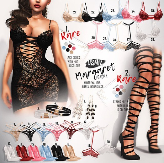 OSMIA - Margaret.Gacha.Heels - Maitreya - RARE