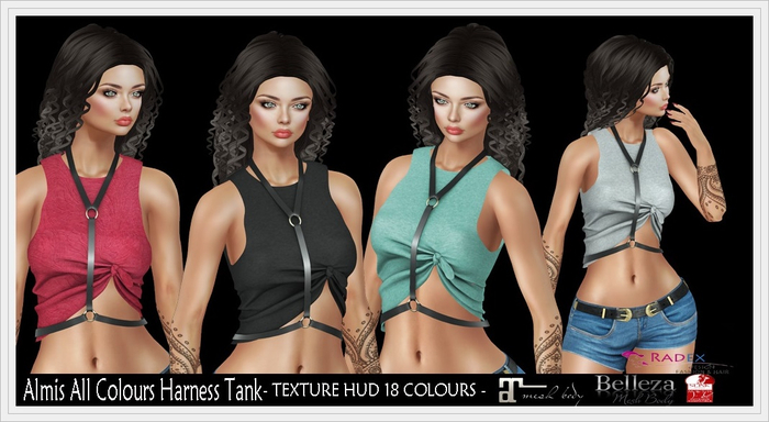 RADEX F 3 Mesh Almis All Colours Harness Tank