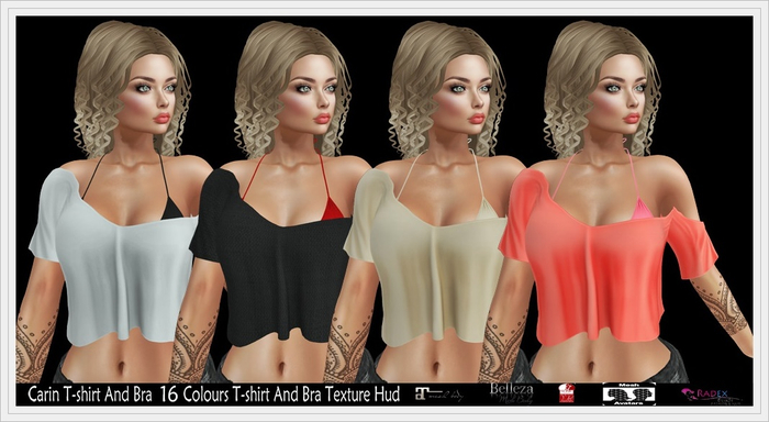RADEX F 3 Mesh Carin All Colours T-shirt And Bra