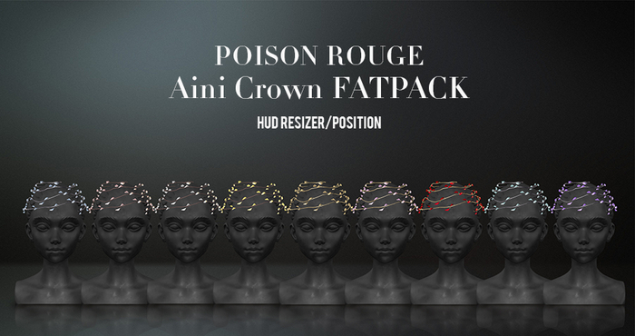 POISON ROUGE Aini Crown FATPACK