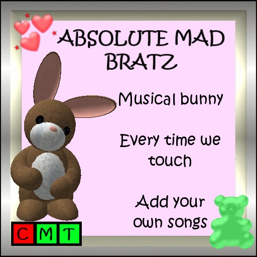 Musical bunny Every time we touch