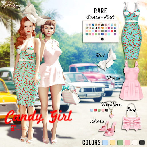 Belle Epoque { Candy Girl } Necklace Red
