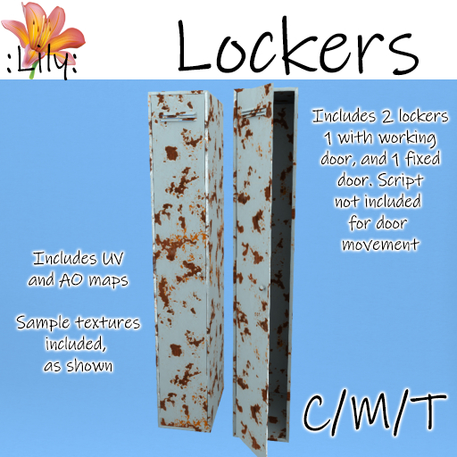 :LILY: Lockers