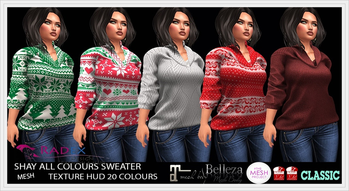 RADEX F 5 Mesh Shay All Colours Sweater
