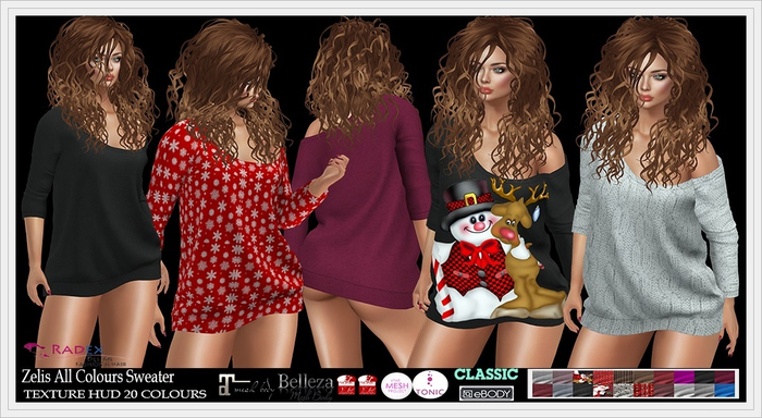 RADEX F 5 Mesh Zelis All Colours Sweater