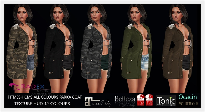 RADEX F 9 Fitmesh All Colours Cms Parka Coat