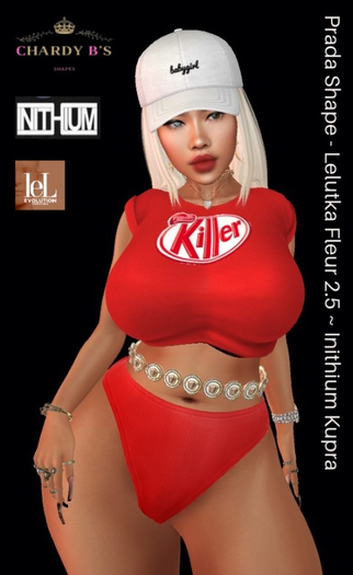 Prada Shape ~ Lelutka Fleur 2.5 Inithium Kupra