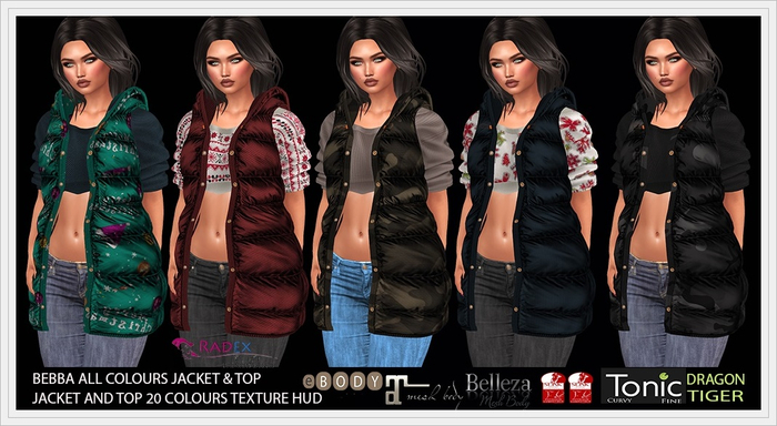 RADEX F 9 Mesh Bebba All Colours Jacket & Top