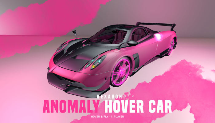 HEXAGON hover car - Anomaly PINK