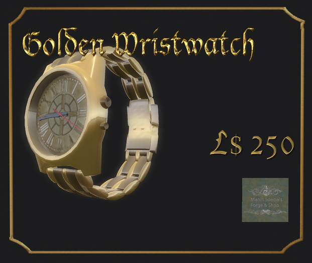 Golden Wristwatch