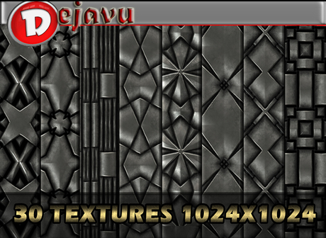 Second Life Marketplace - ^Dejavu^ Full Perm Metal seamless texture ...