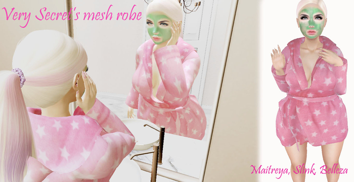 Glampire Robe-Blue-Boxed