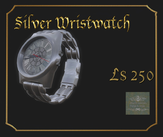 Silver Wristwatch