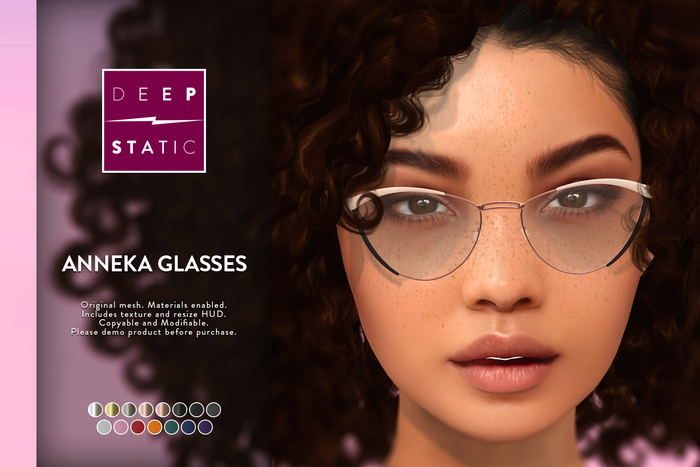 Anneka Glasses by DEEP STATIC