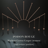 POISON ROUGE Mayhem Crown (women) - Cooper