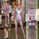 .: AlmaMiranda :. Maid Slit Side Dress - Pink