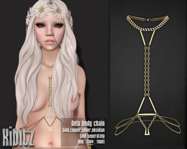 Kibitz - Aela body chain - demo